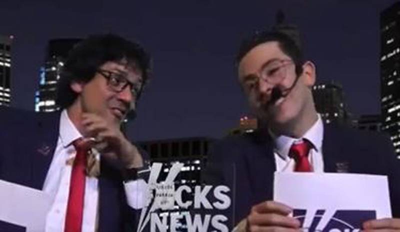 Camilo Pardo y Camilo Sánchez, comediantes de Fucks News