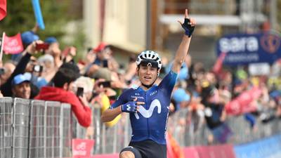 Einer Rubio va escalando: así van los colombianos tras la etapa 16 del Giro de Italia